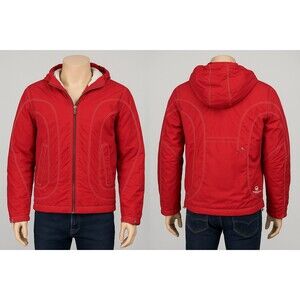 Vintage American Eagle Outfitters AE77 Performance Ski Jacket Red Adult Small